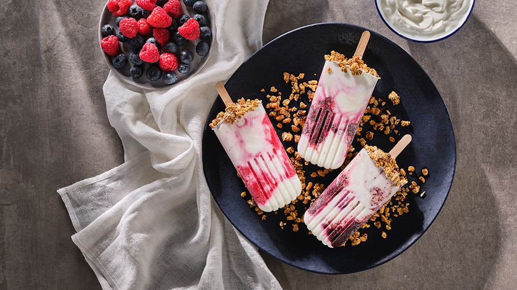 Good Morning Yogurt Pops