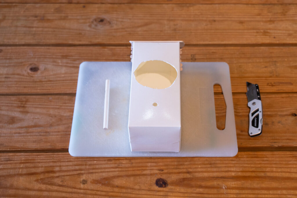 Milk Carton Birdhouse