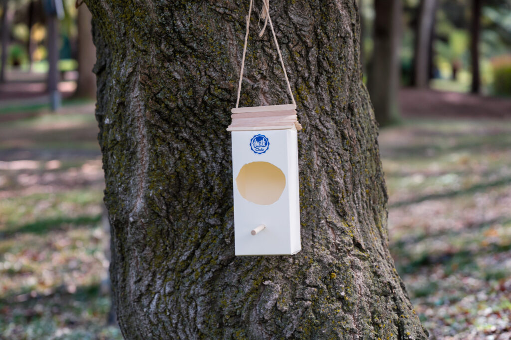 Milk Carton Birdhouse