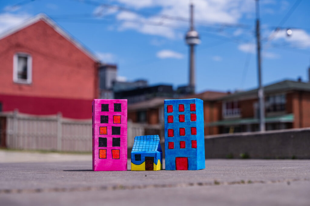 Carton Skyline Diorama