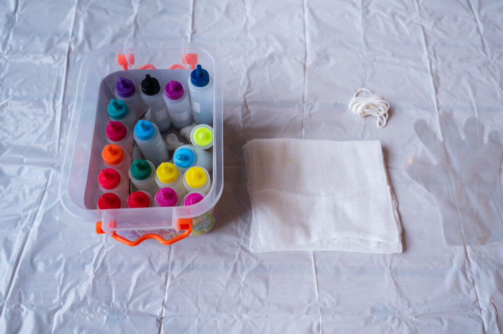 Cheese Cloth Tie Dye