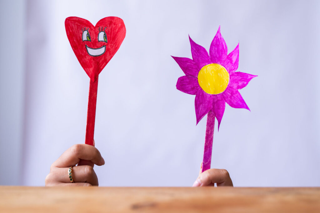 Ice Cream Stick Puppets