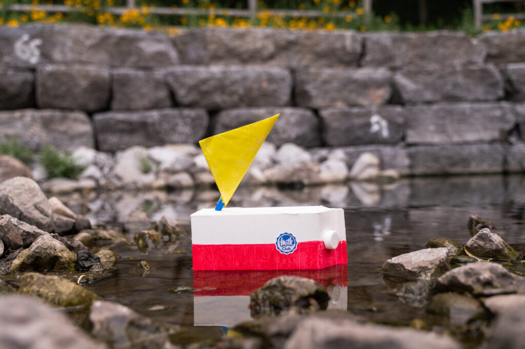 Milk Carton Boats