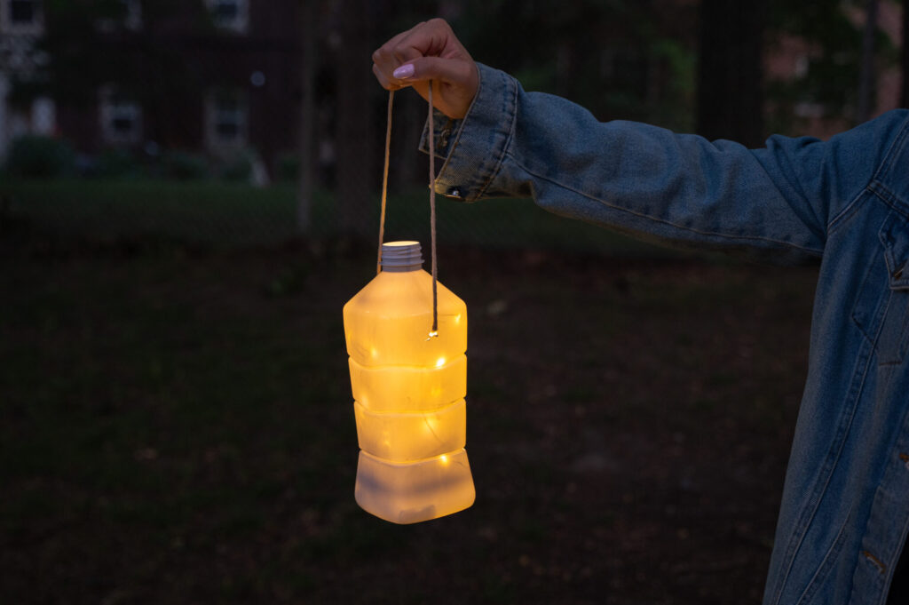 Milk Jug Lanterns