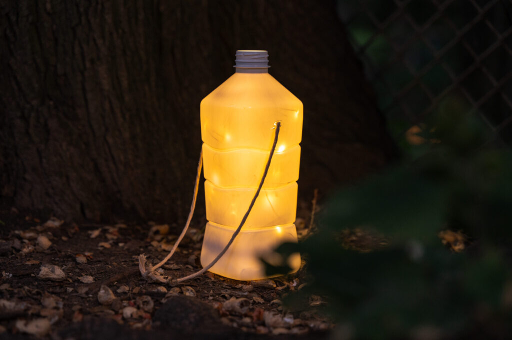 Milk Jug Lanterns