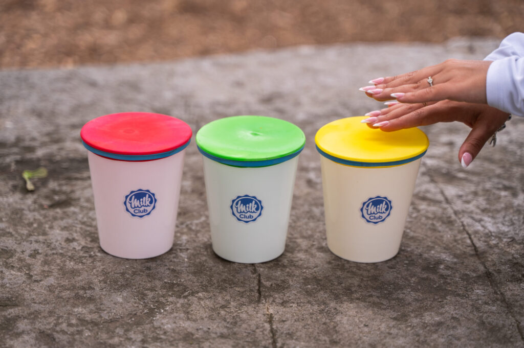 Yogurt Container Drums